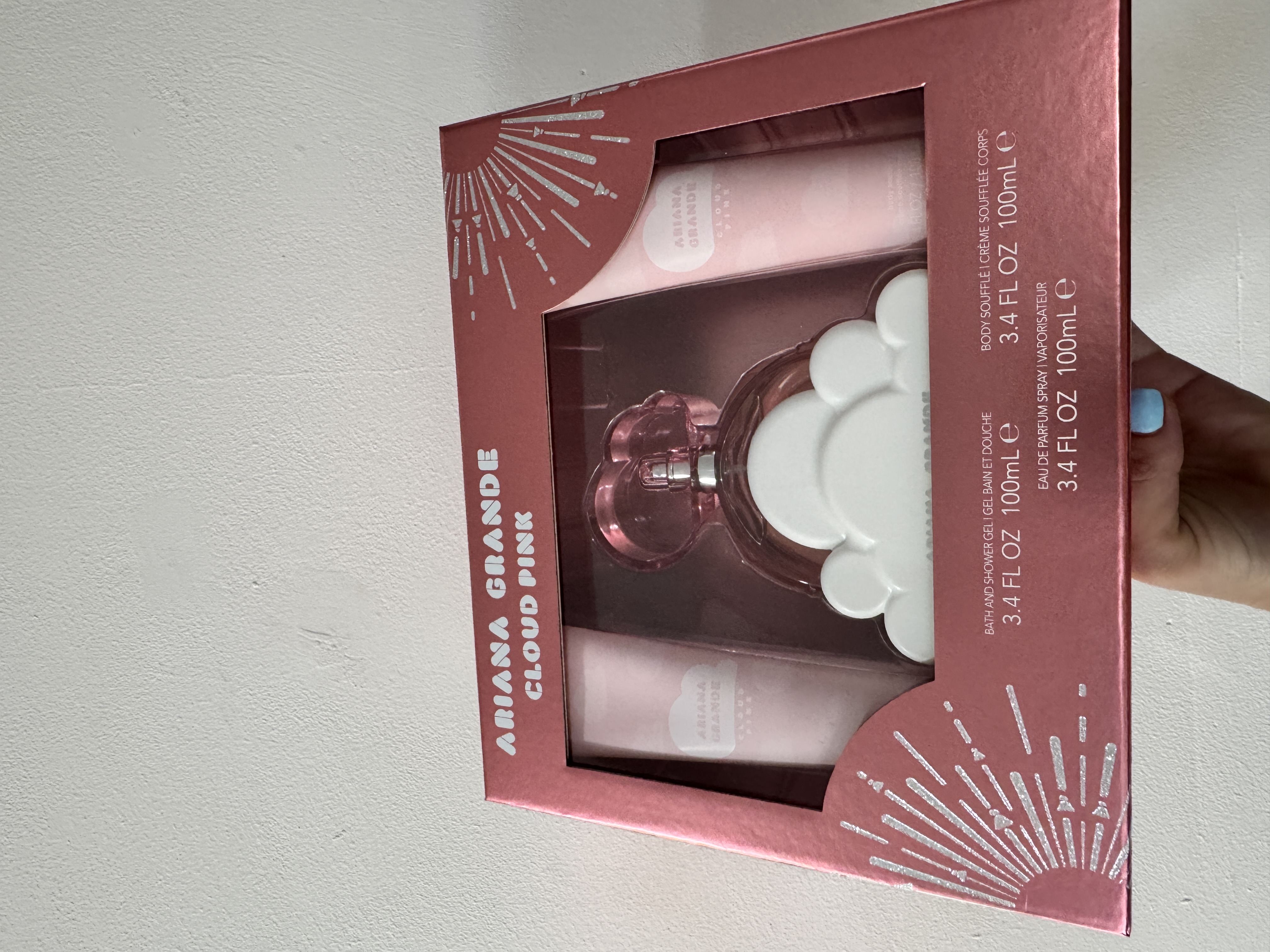 ARIANA GRANDE CLOUD PINK 3PC